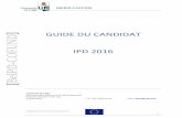 GUIDE DU CANDIDAT IPD 2016 - ulg.ac.be · thèse o tenu à l’étranger, n'ayant pas résidé ou exercé son activité principale en Belgique pendant plus de 24 mois au cours ...