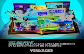 ENSEIGNEZ LE FRANÇAIS AVEC … · Depuis plus de 10 ans, TV5MONDE propose un dispositif innovant pour vous aider à enseigner le français avec des ressources audiovisuelles attrayantes