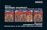 Ahmad Pirou & l’Ensemble Gharnâtî de Rabat · commerciaux qu’ont entretenu pendant plu- ... dans ce disque ne comprend que 8 san‘a sur ... Ruju’ : Ô mon aimé, je ne sais