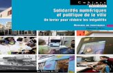 pratiques Hors-série Solidarités numériques et politique ... · Aider à l’alphabétisation et au multilinguisme p. 39 Initiative / Apprendre à manier le français, la souris