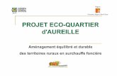 PROJET ECO-QUARTIER d'AUREILLE - …pascalineroux.a.p.f.unblog.fr/files/2009/12/microsoftpowerpoint... · PROJET ECO-QUARTIER d'AUREILLE Aménagement équilibréet durable des territoires