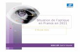 Situation de l ’optique en France en 2011sbssa.spip.ac-rouen.fr/IMG/pdf/Situation_de_l_optique_VF.pdf · La distribution Répartition du nombre de magasin par circuit de distribution
