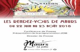 Les Rendez-Vous de Maurs · Du 22 Juin au 23 Août, ... Compagnie féminine de Théâtre de Rue aveyronnaise, les quatre ... Après Astérix et Obélix, ...