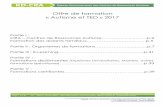 Offre de formation « Autisme et TED » 2017 - CRA Alsacecra-alsace.fr/.../CatalogueFormations2017AutismeetTED_2017-03-15.pdf · Document é Vous êtes libre de reproduire, distribuer