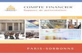 Compte financier 2016 Paris Sorbonnelettres.sorbonne-universite.fr/IMG/pdf/paris-sorbonne_rapport... · Depuis 2011, année du passage aux responsabilités et compétences élargies,