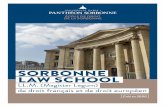 sorbonne law school · connaissances indispensables à la pratique du droit en France et au ... Droit pénal ... droit et diplômes antérieurs et, le cas échéant, ...