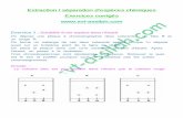 Extraction / séparation d’espèces chimiques Exercices …svt-assilah.com/vb/up/Chroma.pdf · Exercice 2 : analyse par chromatographie 1-On analyse par chromatographie sur une