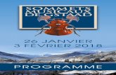 26 JANVIER 3 FÉVRIER 2018 PROGRAMME - … · D. Popper Fantaisie sur des petites chansons russes pour violoncelle et piano op. 43 CHF 30.-Concert placé sous le ... cycle de 5 Lieder