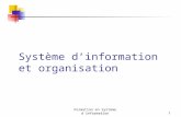 Système d’information et organisation - piimt.uspiimt.us/piimt/module/demande/fichier/attachement_751.ppt · PPT file · Web view... information * La modélisation des ... relative