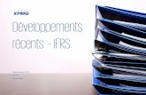 Développements récents IFRS T3 2017 - … · modifications mineures à l’IAS 1, Présentation des états financiers, et à l’IAS 8 relativement à la définition du terme «