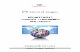 UFR Lettres et Langues - Université de Poitiers ...ll.univ-poitiers.fr/italien/wp-content/uploads/sites/49/2014/10/... · Fiches de grammaire associées à des exercices de traduction