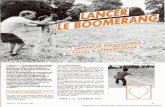 LANCER LE BOOMERANG - UV2S | Université …uv2s.cerimes.fr/media/revue-eps/media/articles/pdf/70212-47.pdf · droite suivant la latéralité du lanceur (cf. dessin 1). ... lancer