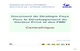 Document de Stratégie Pays Pour le Développement … · actions visant le développement du secteur privé et des PME au Gabon et dans la ... l’élaboration des études, le financement