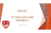 PROJET PL BAR SUR AUBE HANDBALL - s1.static …s1.static-clubeo.com/uploads/pl-bar-handball/Medias... · Nous devons renforcer le rôle de notre Association dans la vie politique