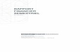 Jacquet Metal Service - Rapport financier semestriel 30 ... · ... après prise en compte de 3,6 millions d’euos de f ais de ... encoe la flexibilité du Groupe et de faire ...