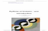 Rythme et histoire : une introduction - Rhuthmosrhuthmos.eu/IMG/article_PDF/Rythme-et-histoire-une_a783.pdf · L'histoire et la sociologie des sciences nous ... c'est qu'elle est