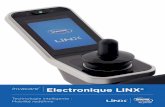 Electronique LiNX® - invacare.fr · Invacare® Electronique LiNX ... • Large gamme de manipulateurs • Large gamme de commandes spéciales ... Bluetooth inclus Les manipulateurs