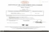 Certificate Biologique 2 - Boutique huile d'argan et ...missargan.com/uploads/pdf/certificat- biologique2012-.pdf · Huile de Figue de Barbarie (Cactus) Marques de commerce Miss Argan