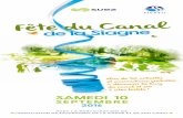 PROMENADES SUR LE CANAL DE LA SIAGNE - …sicasil.com/fileadmin/user_upload/Fete_Canal_2016/...Activités sportives 10h30 : commencez la journée dans l’eau par un cours d’aquagym!