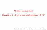 Fluides complexes Chapitre 3 : Systèmes biphasiques “S … · Chapitre 3 : Systèmes biphasiques “S-G” ... tribution of the grains in our experimental work %in Ref. ’8(it