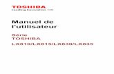 LX830 Manuel de l'utilisateur - Toshiba Canadaweb1.toshiba.ca/support/isg/manuals/pqq18c/LX830_FrenchManual.pdf · les modifications apportées à cet équipement qui ne sont pas