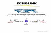 ECHOLINK - shtsf.com · Optocoupleurs 4N25) et carte son TRX VHF Motorola GM380 Réglé pour 20 W L’antenne VHF et UHF dédié pour le système Echolink sur le ... S’assurer qu'il
