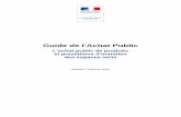 Guide de l’Achat Public - economie.gouv.fr · environnementaux sont également bien mis en évidence par la persistance de la pollution de l’eau et des milieux aquatiques à un