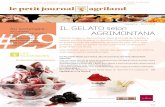 Newsletter – March 2014 Au sommaire : IL GELATO … · Stage « Gâteaux de Voyage » ... Il est conseillé d’utiliser la « pure pâte » : cacao 100% sans ajout de sucre et