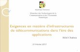 Ministère des Technologies de la Communication et de … · Les Over the Top et les nouvelles challenges pour les opérateurs télécom La Transformation Numérique en Tunisie Plan