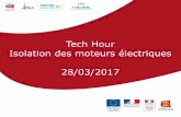 Tech Hour Isolation des moteurs électriques 28/03/2017 · Après un certain nombre DP, les surfaces isolantes sont entièrement chargées, le ... Cas d'un bobinage de moteur électrique