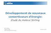 Développement de nouveaux convertisseurs d’énergieevents.femto-st.fr/sites/femto-st.fr.Journees-Cogeneration/files... · Etude du moteur Stirling. ... Une expertise complète
