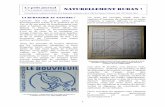 Le petit journal Naturellement ruban · 1 Naturellement ruban ! Une publication conjointe du Musée de la Rubanerie cominoise et de la Ville de Comines-Warneton. Mai 2017-février