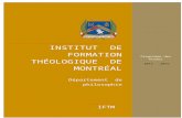 INSTITUT DE FORMATION THÉOLOGIQUE DE …iftm.info/.../2014/02/Programme-Philo-3-juin-2015.docx · Web viewDE LIBERA, Alain, La philosophie médiévale, Paris, PUF, 1995. GILSON,