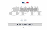 Cahier Missions 2015 - Accueil | OFII · Le Code de l’entrée et du séjour des étrangers et ... Les étrangers relevant de l’Accord Franco-Algérien, ... Le taux d’adhésion
