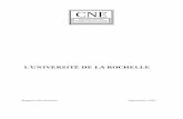 Rapport d'évaluation de l'université de La Rochelle (1997) · Les missions d'expertise ont eu lieu en janvier 1997. Le Comité national d'évaluation a ... La lecture du rapport