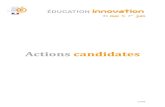 Actions candidates - cache.media.eduscol.education.frcache.media.eduscol.education.fr/file/Innovation_experimentation/... · 4/443 Liaison lycées, université : conférences et tutorat