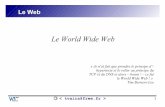 Le World Wide Web - tvaira.free.frtvaira.free.fr/lp_cpai/CoursWeb.pdf · Les réseaux locaux ou LAN (Local Area Network) ... Interconnexion des réseaux R LAN LAN Liaison point à