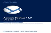 Acronis Backup 11,7dl.acronis.com/u/pdf/AcronisBackup_11.7_cmdlineref_fr-FR.pdf · 2018-01-09 · 4.1 Sauvegarde et restauration .....132 4.1.1 Disques et volumes ... 4.1.6 Microsoft