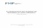 FÉDÉRATION DE L'HOSPITALISATION PRIVÉE - Les …documentation.fhp.fr/documents/16414S.pdf · La création d’un budget spécifique pour les IFSI rattachés à un établissement