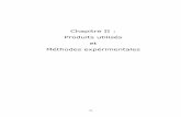 Chapitre II - INSA de Lyoncsidoc.insa-lyon.fr/these/2007/maiez-tribut/6_chapitre_2.pdf · SG1 sont dissouts dans le méthacrylate de méthyle ou dans le mélange méthacrylate de