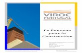 Le Panneau pour la Constructiongoldfinger.007.free.fr/document jurki/fichetechnique-viroc.pdf · construction métallique, en bois ... et l’autorisation d’utiliser la marque UL,