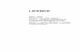 Brochure Licence LLCE détaillée 1 - circe.paris- · PDF filePLAN DE LA BROCHURE LICENCE LLCE ... civilisation, ou encore « Langue française appliquée » (LFA ... qui suivent les