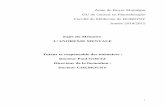 Sujet du Mémoirephytoreflex.fr/files/Memoire-anorexie-annedeboyer.pdf · 2018-06-07 · - Diabète de type 1 ... - une dérégulation du système de récompense et de celui des besoins