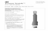 Notice de Montage Trousse ScotchTM - multimedia.3m.commultimedia.3m.com/mws/media/565508O/3mtm-kit-de-3-extremites... · / 8 Pose de la gaine de protection avec répartiteur préassemblé