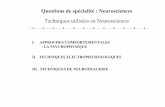 Questions de spécialité : Neurosciences Techniques ...p3.storage.canalblog.com/34/77/188368/83333698.pdf · I. Cadre théorique II. Seuils sensoriels III. Limites de la notion de