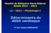 Déterminants duDéterminants du débit cardiaquel2bichat2012-2013.weebly.com/.../1/3/9/0/13905422/c11_dbit_cardiaqu… · ppyyqrotéines du myocyte cardiaque NADNAD Isoproterenol