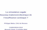 La stimulation vagale Nouveau traitement électrique de … · Revascularisation, chirurgie Assistance circulatoire Transplantation. Autonomic Activity in Heart Failure Some Basics