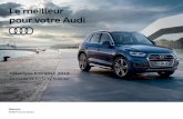 Le meilleur pour votre Audi - welcomcar.fr · CLÉ VALIDATION N/ ° LOT CLÉ VALIDATION N/ ° LOT Catalogue Entretien 2018 Conseils et forfaits ﬁ délité Le meilleur pour votre