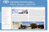 FAO Niger-INFOS - Home | Food and Agriculture … Niger-INFOS Célébration de la journée mondiale de l’alimentation au Niger P. 2 Sommaire Concours de dessin sur le chan-gement