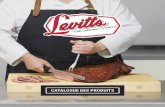 CATALOGUE DES PRODUITS - Levitts – When …levitts.ca/wp-content/uploads/2016/06/LEV-catalogue-final-web.pdf · Valeur nutritive Nutrition Facts pour 4/5 de sachet (100 g) / Per